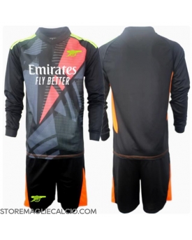 Arsenal Portiere Maglia Gara Terza Repliche 2024-25 Bambino Maniche Lunghe